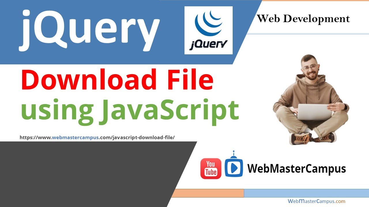 Download File Using Javascript Jquery - Javascript Download File - Youtube