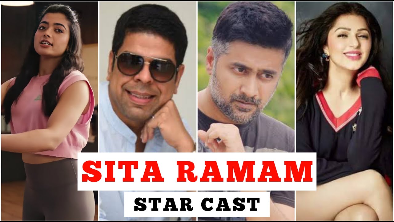 Sita Ramam (2022) Starcast | Sita Ramam cast name | Sita Ramam Cast & Crew | Fancy Universe
