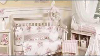 Pink and White Shabby Chic Floral Baby Girl Crib Bedding Set Bedbathstore, a full service Bed and Bath Shop providing the finest quality Bed and Bath products for over 30 years, brings you this