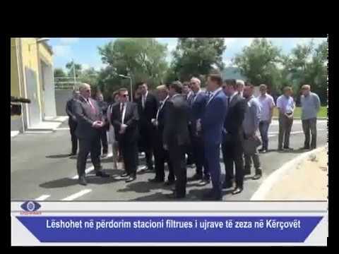 Lëshohet në përdorim stacioni filtrues i ujrave të zeza në Kërçovë