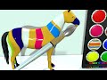 Colorful Horse Coloring | Akn Kids House