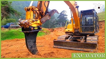 Amazing Excavator Operator Skill | Extreme Working #Shorts