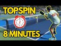 Learn topspin in just 8 minutes in pickleball best explanation