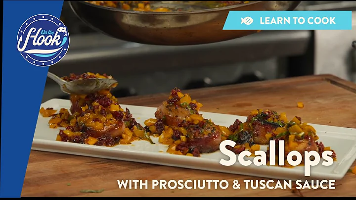 How to Cook Prosciutto Wrapped Scallops | On the H...