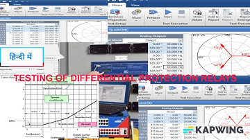 Transformer Differential Relay Testing || Testing of Differential Protection Relays || Slope Test