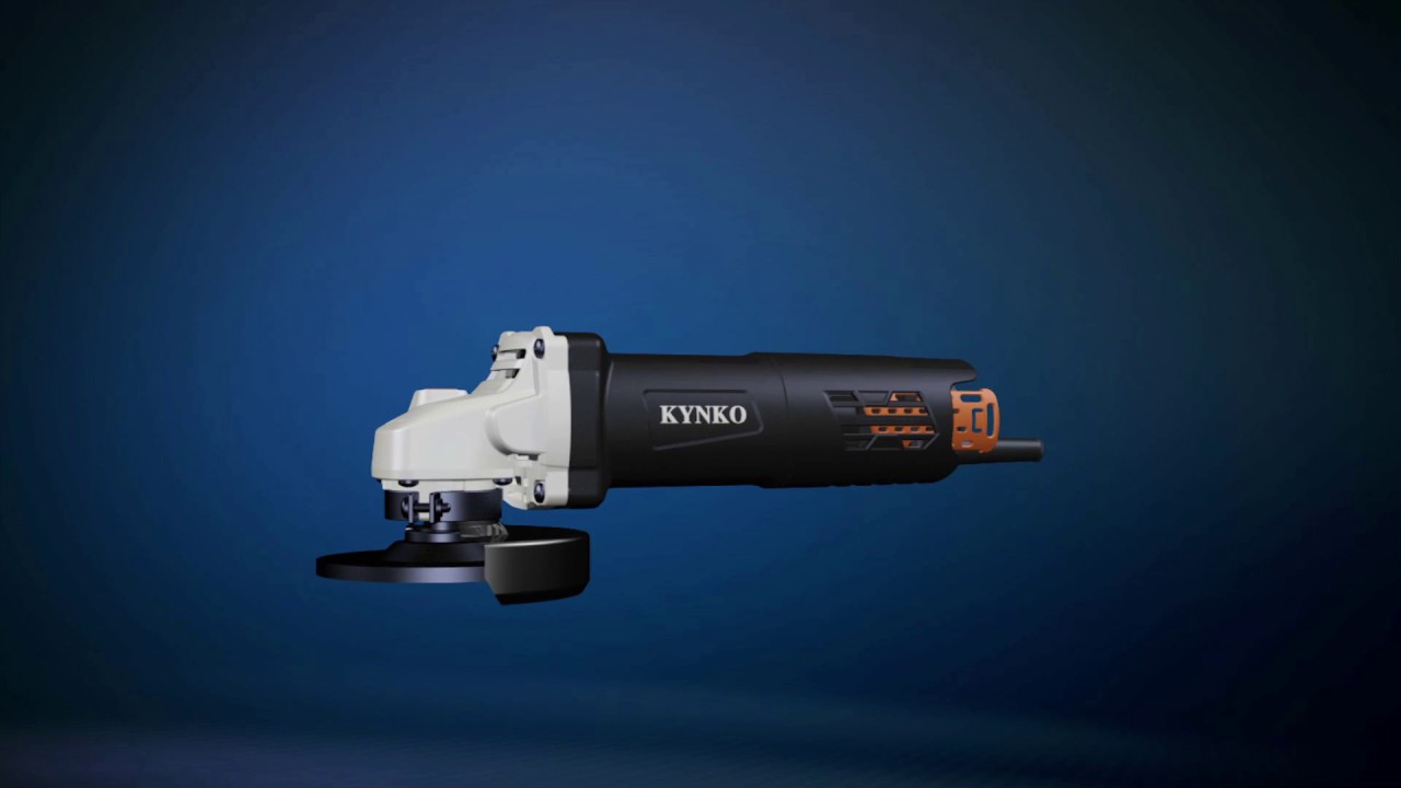 KYNKO power tools, new angle grinder KD69 - YouTube
