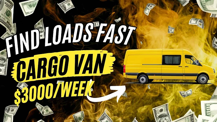 How to Find loads For Your Cargo Van in 2024 Make $3000+ Per Week