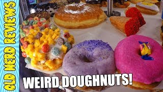 WEIRD PORTLAND DOUGHNUTS! | Visiting Voodoo Doughnut 🍩