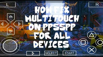 How fix multitouch in PPSSPP  Games 2019