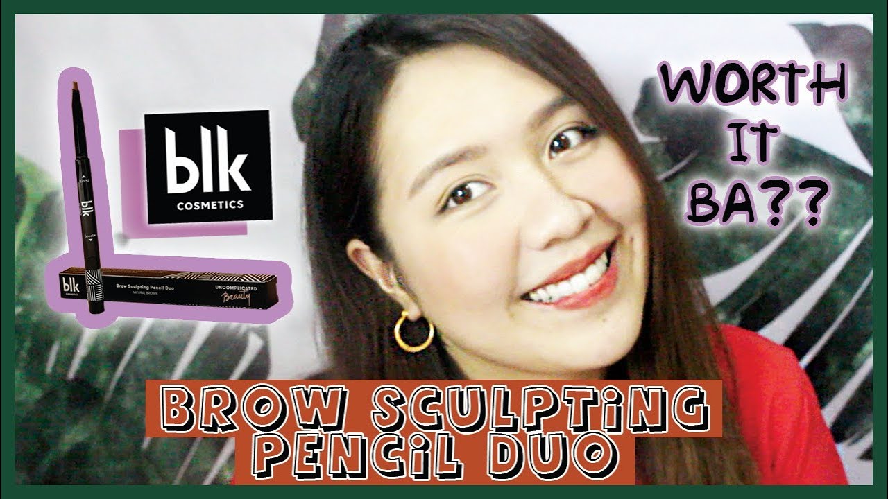 BLK COSMETICS (Brow Sculpting Pencil Duo) I Reena Ramos