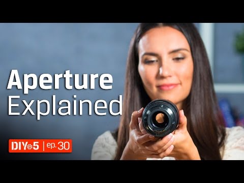 Photography for Beginners - How to get Background Blur - Aperture Tutorial ???? DIY in 5 Ep 30