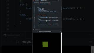 #9/500 - CSS Loader - Glowing CSS Cube Animation - Part -2 #shorts #trending #viral #coding #css