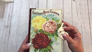 (SOLD) Garden Junk Journal | Spring Journal | New Etsy Listing