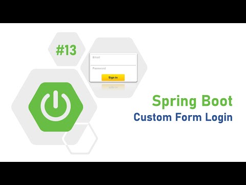 13 - Spring Boot Tutorial : Custom Login form using JSP | #CustomLogin #LoginForm #JSP #SpringBoot