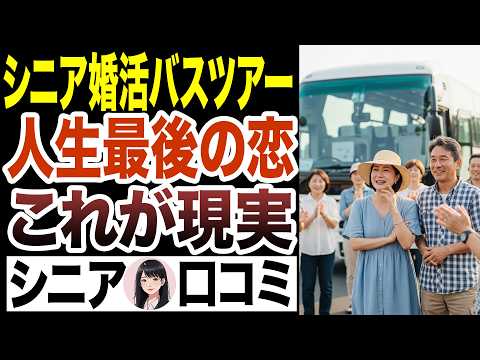 【シニア婚活】シニア向け婚活バスツアーで人生最後の恋人探しに！口コミ30選お送りします！【シニア恋愛】