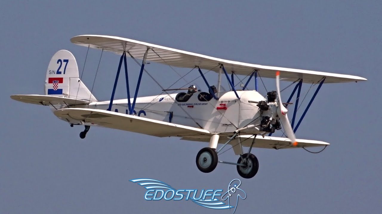 Polikarpov Po-2 9A-ISC - Landing at Split Airport LDSP/SPU