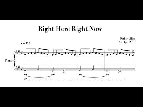 Right Here Right Now (Original+Easy Key) - Fatboy Slim