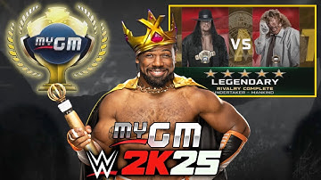 How To Win My Gm EVERY TIME! - WWE 2K25 MY GM TIPS AND TRICKS