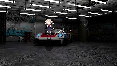 Focusing on the result ( Stylized Character meets Realistic 3D Car Environment | Full CG Render)