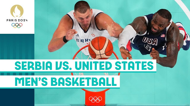 🇺🇸 United States vs. Serbia 🇷🇸 | Men's Basketball | #Paris2024 Highlights