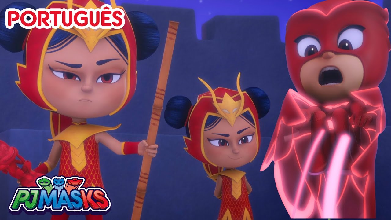 Falsa An Yu engana os PJ Masks! | PJ Masks em Português episódios completos #superherois