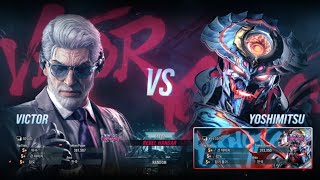 rosub (victor) VS eyemusician (yoshimitsu) - Tekken 8 Rank Match
