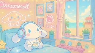 ☁️Cinnamoroll’s Beachside Tea | Soft Lofi Beats for Relax & Study ☁️✨ screenshot 2