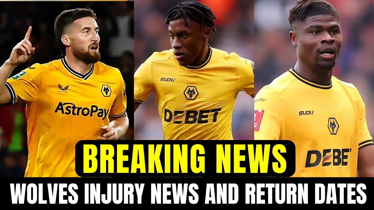 🐺🚨CONFIRMED TODAY MORNING ! Wolves injury news and return dates ahead ...