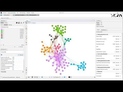 Gephi: detección de comunidades | 8/8 | UPV