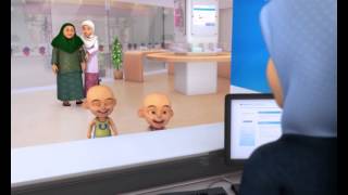 Promo Hong Leong Islamic Bank Bersama Upin & Ipin