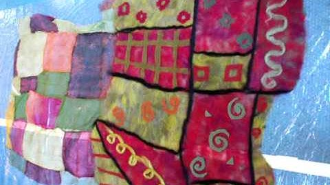 Nuno Felt Kimono Part 2 http://felt4uart.blogspot.com