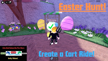 [EGG HUNT] Create a Cart Ride! How to Find the Egg in Within the Blizzard Roblox