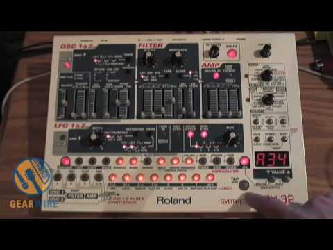 Roland SH-32: Synthesis And Arpeggiation