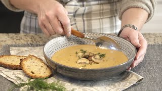 Not Your Ordinary Cream of Mushroom Soup|Hungarian Mushroom Soup