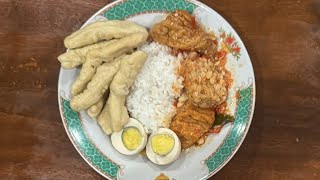 Makan telur pindang, otak2, tempe tahu pedas 🤤😍🔥