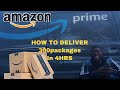 Vlogmas Day 4: AMAZON How To Deliver 300 Packages In 5hrs NOT CLICKBAIT