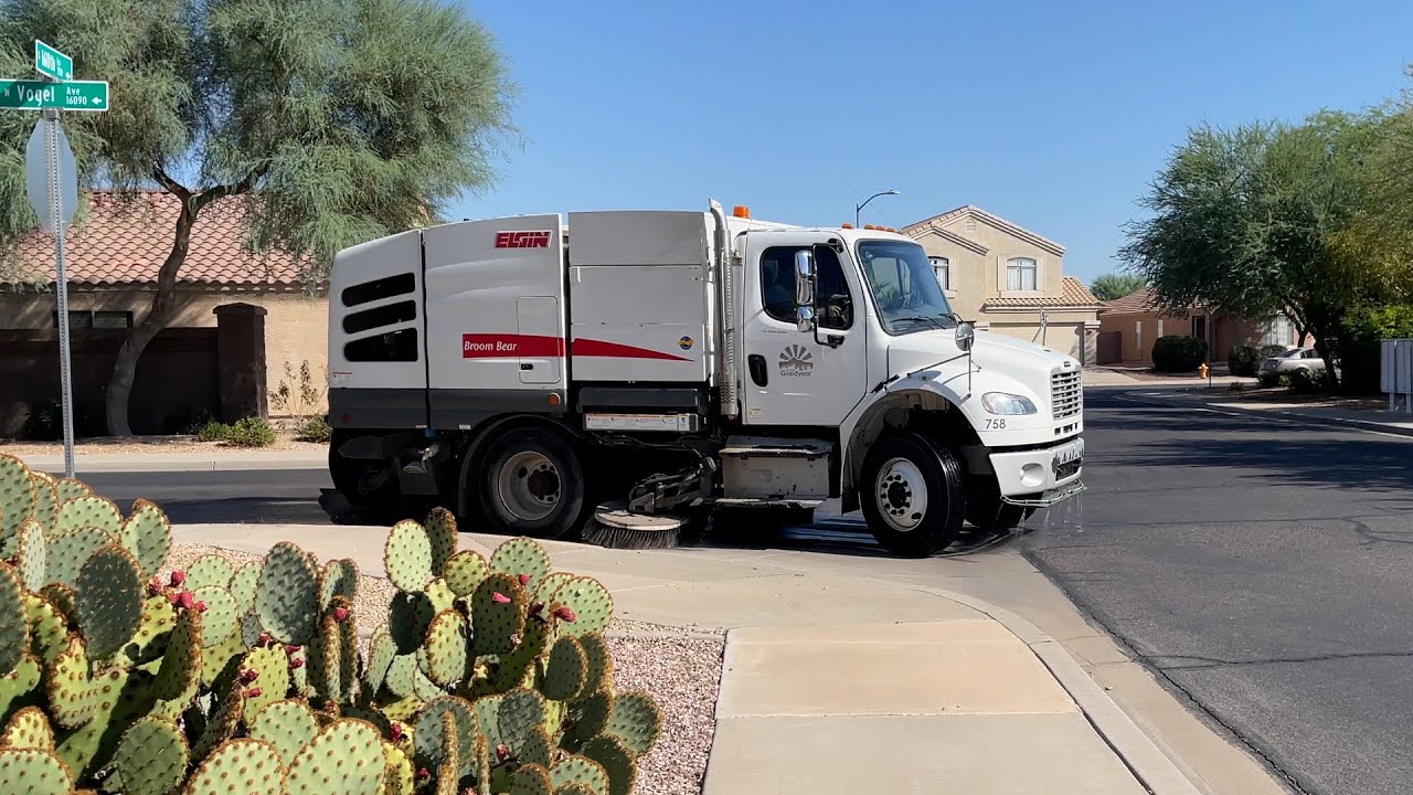 On the Job with Julie Street Sweeper YouTube