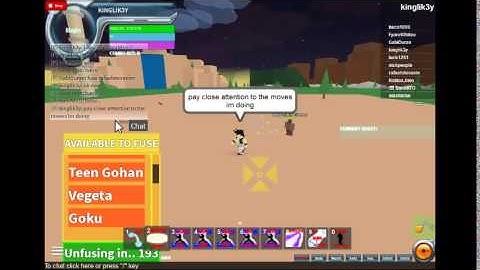 Roblox DBFA SSJG Killer COMBO!