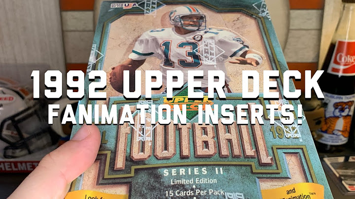 10 most valuable 1992 upper deck football cards