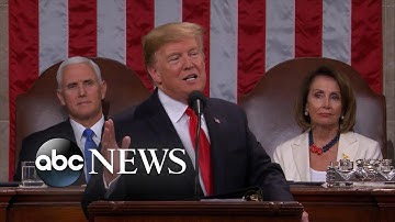 Trump focuses on immigration in State of the Union address