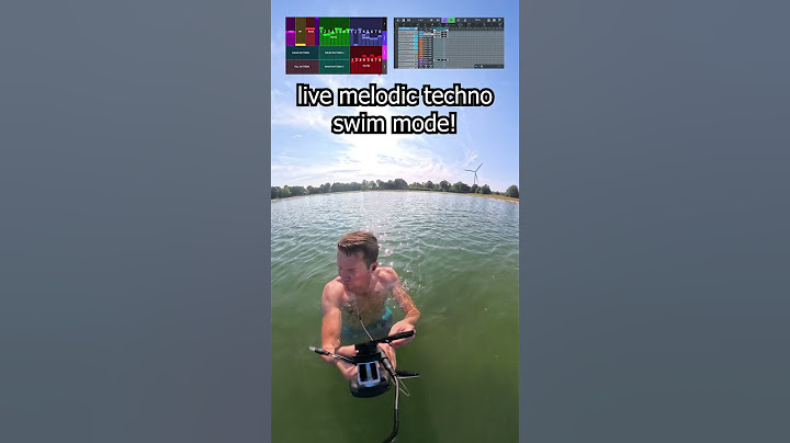 New Feature: Swim Mode for Live Melodic Techno