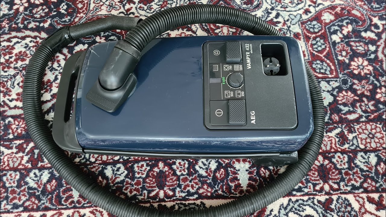 AEG Vampyr 432 electronic canister vacuum cleaner (1994) vacuumcleaner