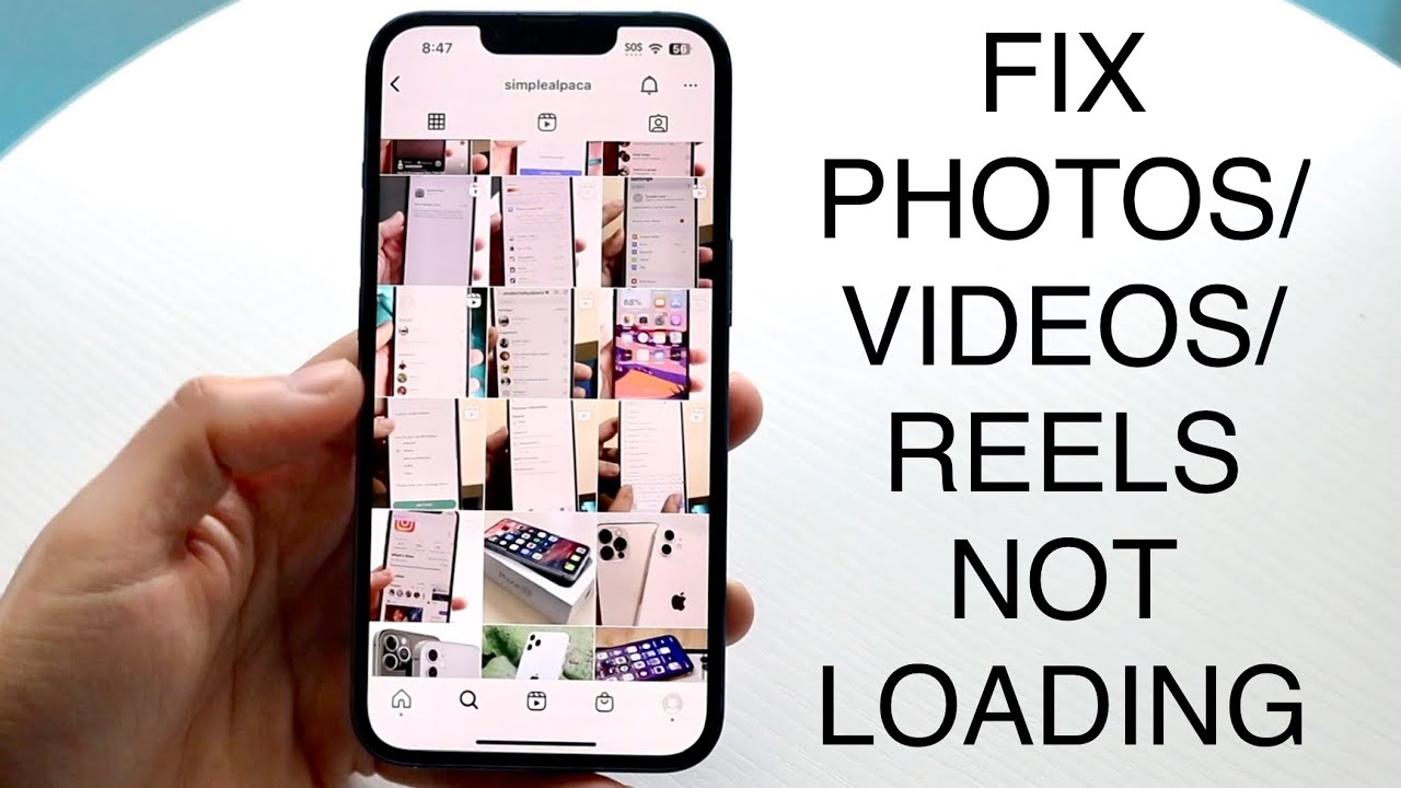 How To Fix Instagram Photos/Videos/Reels Not Loading! 