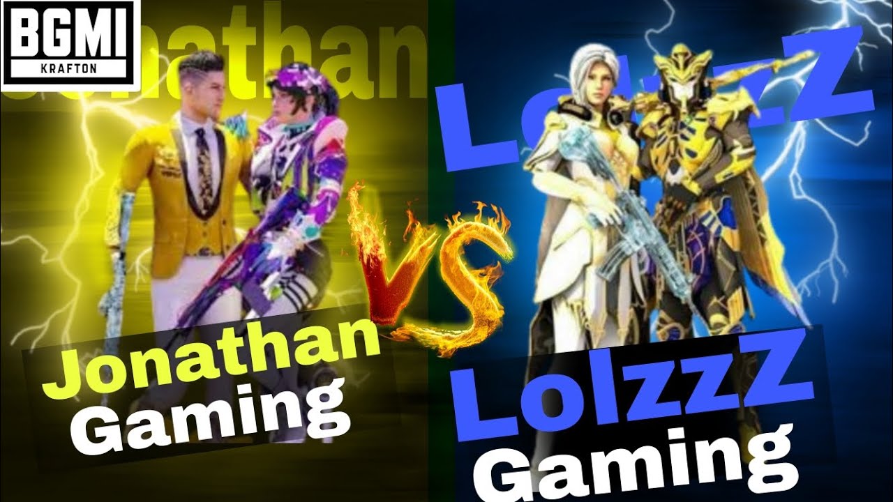 Good Jonathan gaming vs LolzzZ gaming 1vs1 room match 😈💪 - YouTube
