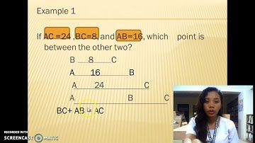 Collinearity and Betweenness of points