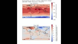 CIMP6 Air Temperature Visualisation