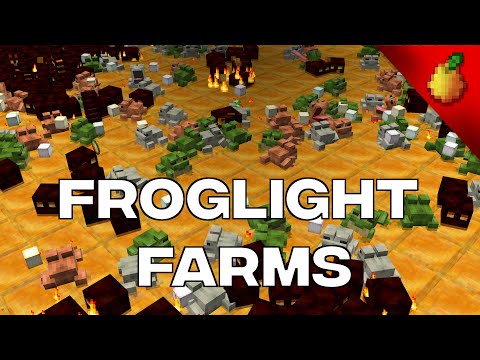 4 Frog Light Farms - Spawner - 1dim - Simple Portal - Fast Portal
