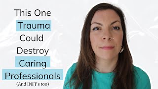 Conversations with Caring Professionals in Therapy. 🔅 You&#39;re at risk of having this trauma!