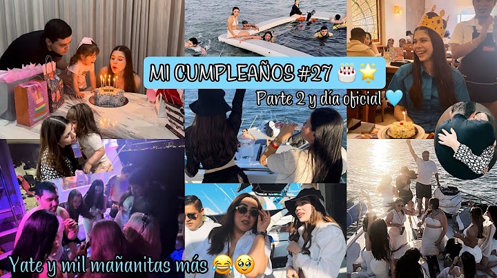 MI CUMPLEAÑOS PARTE #2… DÍA OFICIAL EN EL YATE CON FAMILIA Y AMIGOS | VLOG