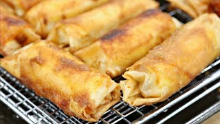 TURON RECIPE - FILIPINO BANANA EGGROLL DESSERT